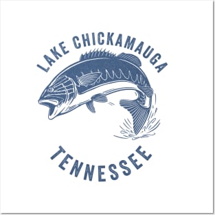 Chickamauga Lake Reservoir Tennessee Posters and Art